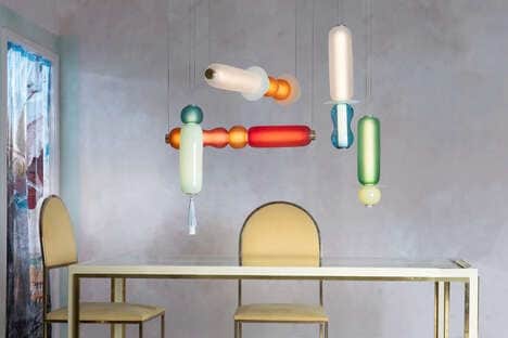 Candy-Colored Glass Lighting