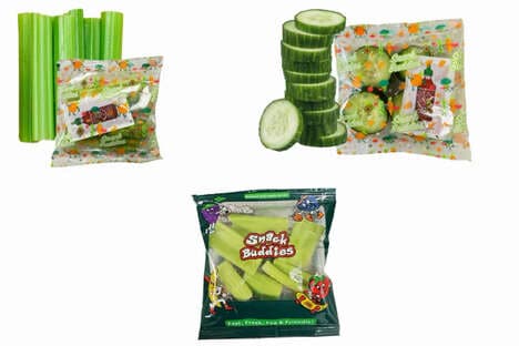 Snackable Saucy Vegetables