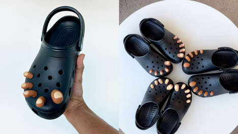 Outrageous Toe-Like Sandal Charms