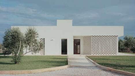 Olive Tree-Inspired Minimal Villas