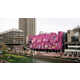 Large-Scale Pink-Fabric Art Installations Image 2