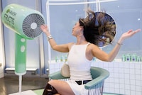 Lab-Themed Hair Pop-Ups Image 1