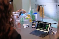 Lab-Themed Hair Pop-Ups Image 3
