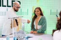 Lab-Themed Hair Pop-Ups Image 5