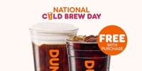 Complimentary Cold Brew Promotions Image 1