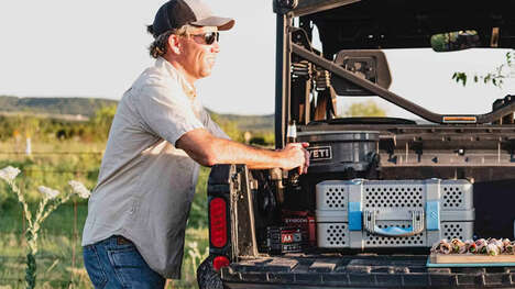 Suitcase-Style Portable Grills