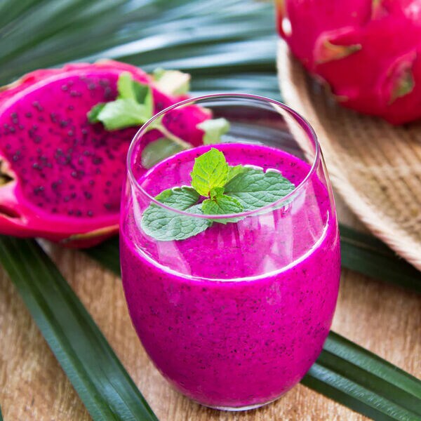 Pink Matcha Beverages
