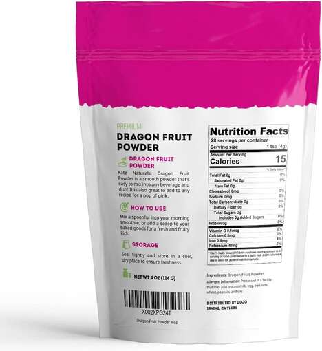 Dragon Fruit Matcha Powders