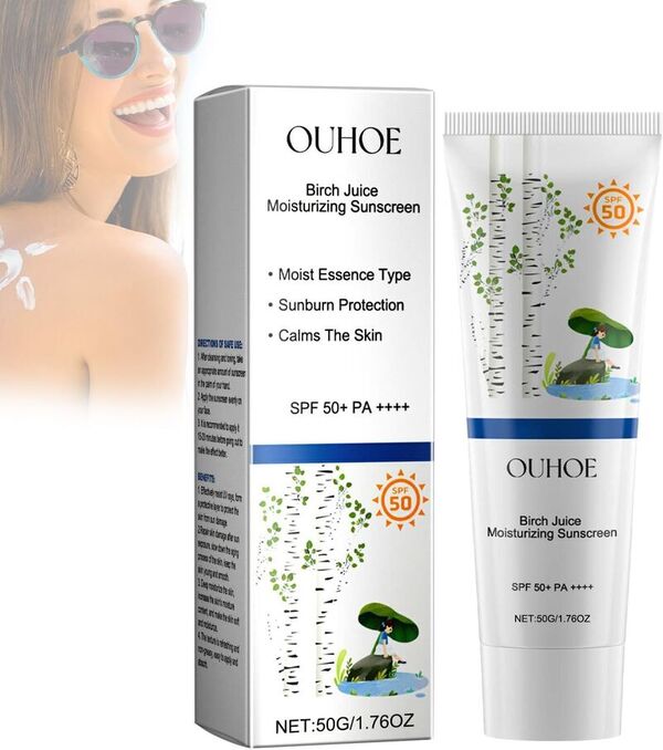 Birch Juice Moisturizing Sunscreens
