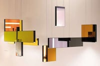 Suspended Mirrored Lighting Series