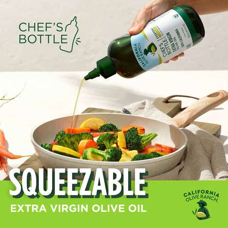 Squeezable Olive Oil Packaging