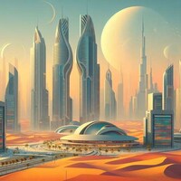 AI Post-Apocalyptic Cities Image 3