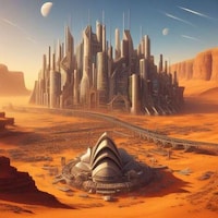 AI Post-Apocalyptic Cities Image 5