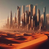 AI Post-Apocalyptic Cities Image 7