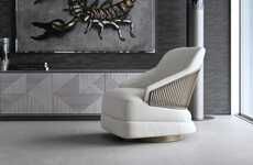 Commanding Contemporary Swivel Chairs