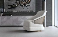 Commanding Contemporary Swivel Chairs Image 1