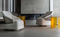 Commanding Contemporary Swivel Chairs Image 4