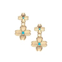 Ornate Floral Earrings Image 1