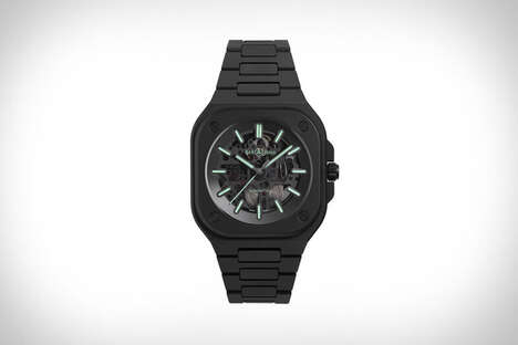 Haute Black Ceramic Timepieces