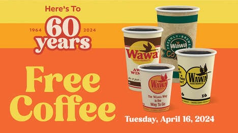Complimentary Coffee Retailer Promotions