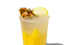 Tropical Pineapple-Infused Lemonades
