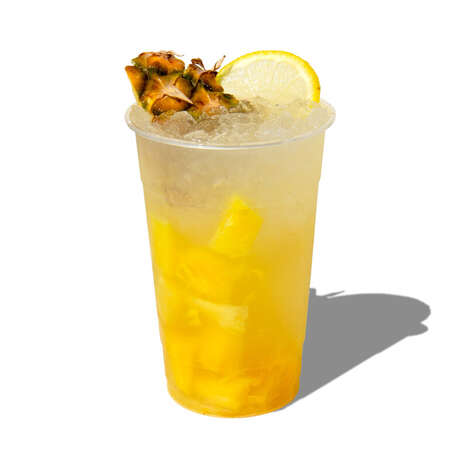 Tropical Pineapple-Infused Lemonades