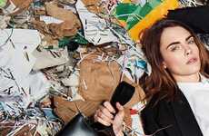 Recycling Plant Fashion Shoots