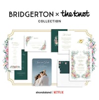Modern Regency Wedding Stationery