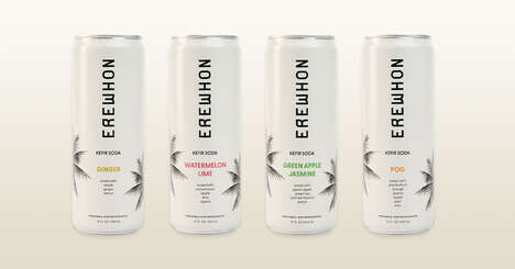 Canned Kefir Sodas
