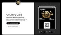 Water Digital Wallet Loyalty Cards Image 1