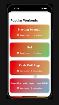 AI-Powered Workout Support