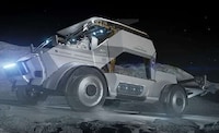 Futuristic Lunar Terrain Vehicles
