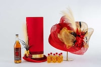 Whisky-Holding Derby Hats Image 2