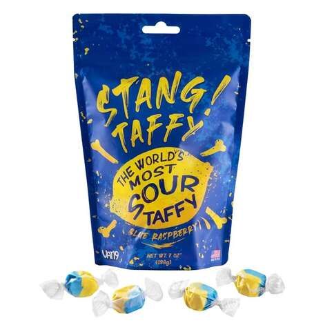 Extra-Sour Taffy Candies