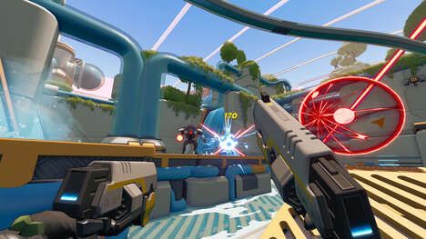 Fast-Paced Robot FPS Games