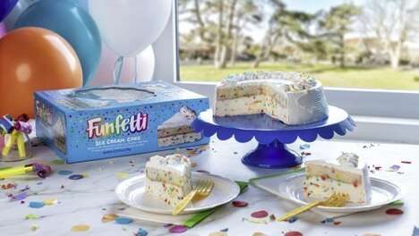 Sprinkle-Packed Ice Cream Cakes