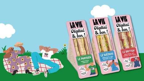 Plant-Based Parisian Sandwiches