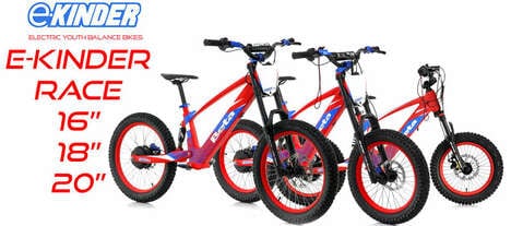 Easy-to-Balance Youth E-Bikes