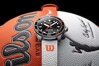 Basketball-Textured Timepieces Image 3