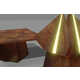 Origami-Inspired Lit Table Concepts Image 1