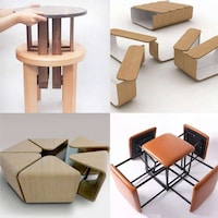 Origami-Inspired Lit Table Concepts Image 3