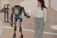 Human-Sized Interactive AI Robots