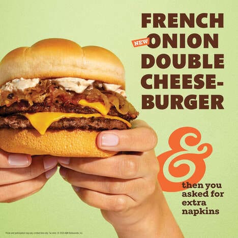 Onion Soup-Inspired Burgers