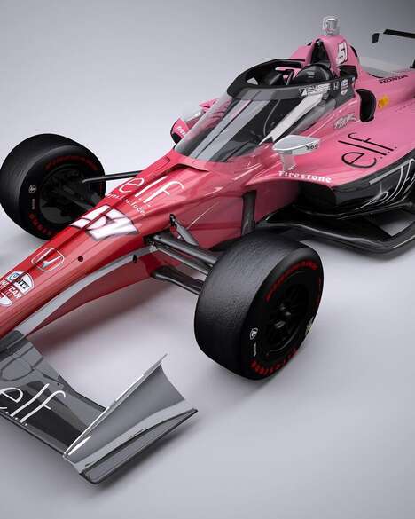 Beauty Brand-Backed Race Cars