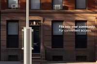 Artistic Lamppost EV Chargers