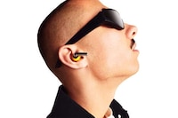 AI-Enhanced Transparent Earbuds Image 1