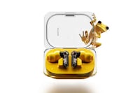 AI-Enhanced Transparent Earbuds Image 2