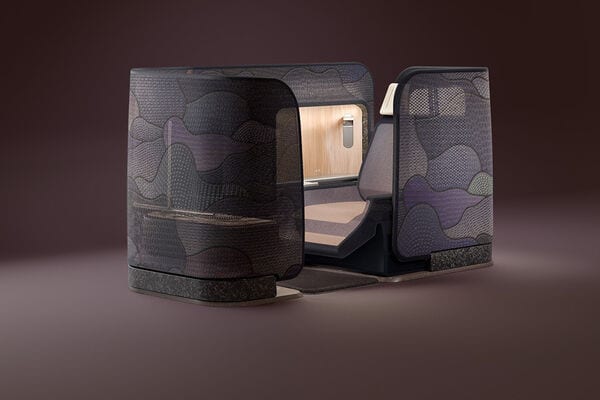 3D-Knit Airplane Seat Designs
