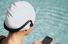 Proprietary Connection Swimming Headphones