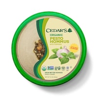 Organic Pesto-Topped Hommus Image 1
